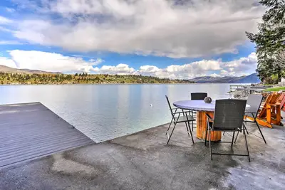 Image de Lake Chelan Home w \/ Kayaks, quai et vue imprenable!