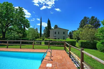 Image de Villa Picchio - Villa à Castel San Gimignano dans le Chianti, Toscane