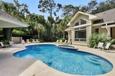 Image de Superbe maison de quatrième rangée à Palmetto Dunes!