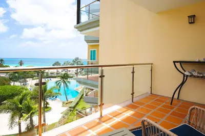 Front De Mer - Eagle Beach - Oceania Resort - Condo Glamour View 2br - E422-2