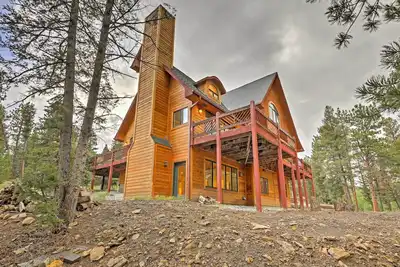Image de 'The Miracle' Hartsel Home sur 13 acres avec vues sur Mtn