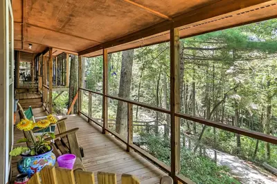 Image de Lakefront Mountain Rest Cottage w \/ foyer au gaz!