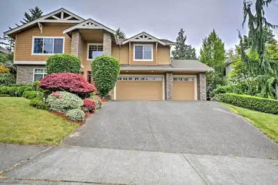 Image de Kirkland Home w / Backyard - Mins au lac Washington