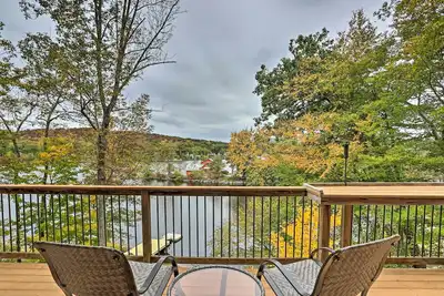 Image de Bord de l'eau Highland Lakes Accueil w / Deck + Private Dock