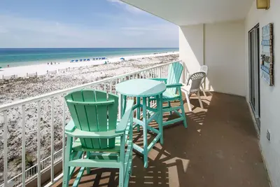 Image de Gulf Dunes 316: Magnifique condo en bord de mer, tennis, piscine, chaises de plage Gratuites