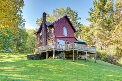 Image de Tranquille 3br Stockbridge House w / terrasse privée