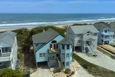 Image de C0437 Point de terning. Corolla Oceanfront w / Pool, nouvelle rénovation de la cuisine, linge de maison!