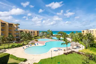 Front De Mer - Eagle Beach - Oceania Resort - Condo Supreme View 2br - A344