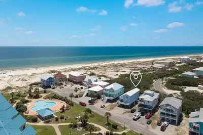Image de 3/2 Dplx, Slps 9, vue sur le golfe, Blcny, W / D, WiFi, piscine / bain à remous / barbecue, activités gratuites-Paradise Duplex A