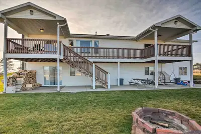 Image de 'Bryce Canyon Scenic Retreat' Maison massive avec cour