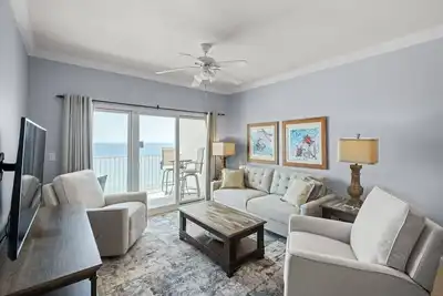 Image de Gulf View 2/2, Slps 8, Blcny, WiFi, W / D, Piscine / Piscine pour enfants / Jacuzzi / Barbecue, Activités gratuites - Seawind 1702
