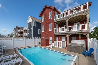 Image de K1152 Cape May. Piscine privée, bain à remous, ascenseur, animaux domestiques admis!