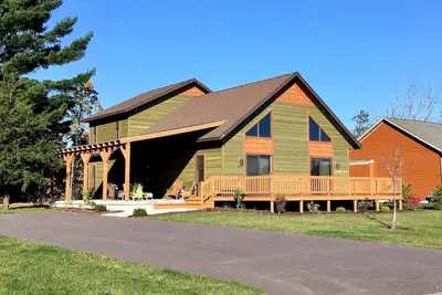 Image de Chalet Aspen @ Spring Brook Resort | Incroyable chalet de deux étages dans le Wisconsin Dells