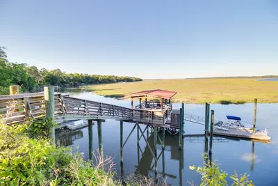 Image de Bord de l'eau Baisden's Bluff Home w \/ Dock & Views!