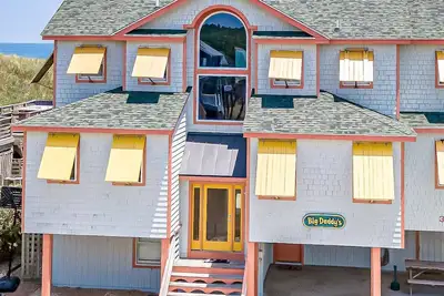 Image de K1204 Big Daddy's. Nouvellement rénové Nags Head Oceanfront Rental! Dort 24!