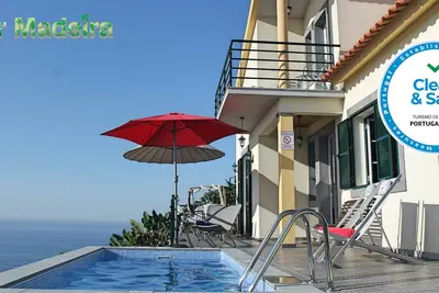 Image de Perched above village, ocean views | Jardim Mar
