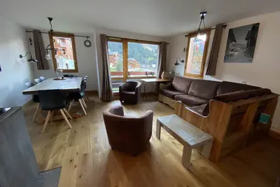 Appartement de charme, 55m2, 3 Chambres, double expositions, vue Mont Blanc