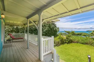 Image de Great Ocean View-Steps to the Beach-4 Br \/ 4 + Ba House sur Lush Kauai North Shore