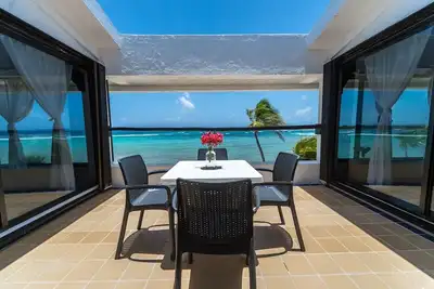 Image de Penthouse de charme 2br avec vue imprenable sur l'océan - Front de mer, Ac, Wifi