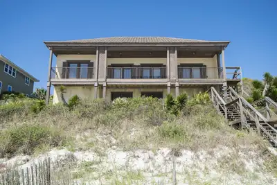 Image de Golfe devant la maison! Partie isolée de Dune Allen Beach! Près des magasins et des restaurants!