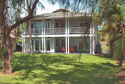 Image de Spacieux, côté ouest, la maison en bord de mer