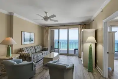 Image de 12ème étage avec une vue magnifique sur le golfe! Ouvert 8 / 3-10! Jusqu'à 6 personnes!