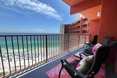 Image de Shores of Panama 2112-1br + Balcon Bnk☀Priv avec GulfViews☀Open du 5 au 7 mai, 483 $!