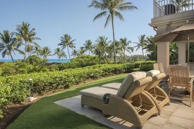 Image de Vues Sur L'OCÉAN * Luxe Et Localisation À Hualalai Resort ** Deux Voitures De Golf **