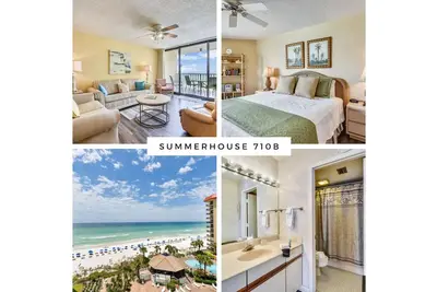Image de Vues magnifiques de ce 2bd / 2ba w / couchette cond au Summer House Resort!