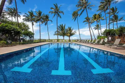 Image de Waiohuli Beach Hale # D-120 Complexe en bord de mer 1Bd / 1Ba. Tarifs incroyables! 3 personnes