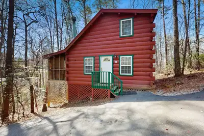Image de Dog-friendly cabine w / bain à remous et bain à remous - parfait pour une escapade romantique!