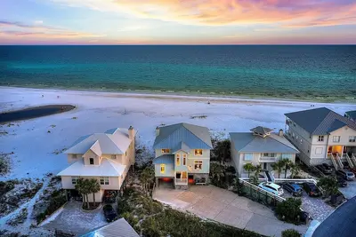 Image de Belle Maison de Vacances Gulf Front 30a w / Piscine Privée! Reserve Maintenant!