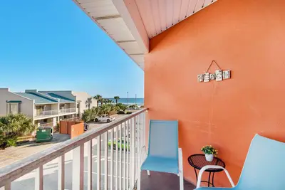 Image de UlfGulf View 306 w / New 55 \"Tv☀Open du 12 au 14 mai 474 $! Vues du golfe! 100 Steps2Bch!