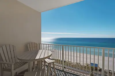 Image de 20% de rabais Dec: Rénovations à venir! Gulf View Beach Condo w / Piscine chauffée / Spa