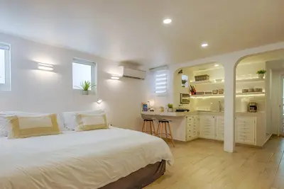Image de Studio avec vue sur le jardin, idéal pour se rendre à 2 pas de la plage de Half Moon Bay, Akumal.