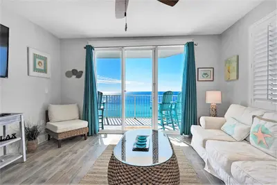 Image de 8 / 3-8 / 10 Open + Avantages Vip Gratuits! Piscine / Hotub @ Resort! Luxury Beach View Condo!
