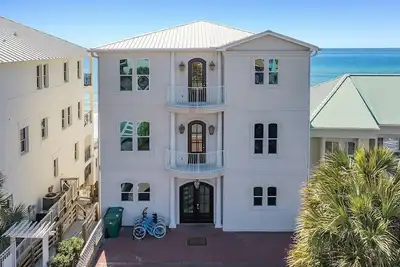 Image de Accueil Gulf-front Magnifique à Miramar Beach w / Vues Éblouissantes, Piscine, et Gymnastique à la Maison!