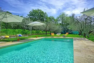 Image de Villa Morandi - Villa de vacances avec piscine Ă Loro Ciuffenna, Toscane