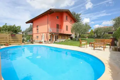 Image de Maison de vacances avec piscine privée, climatisation, Wifi, Tv, patio, vue panoramique, parking