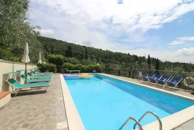 Image de Maison de vacances privée avec Wifi, piscine privée, Tv, animaux admis, parking, près de Arezzo