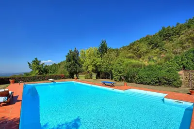Image de Magnifique maison de vacances privée avec Wifi, piscine privée, climatisation, Tv, près de Arezzo