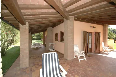 Image de Belle maison de vacances privée avec piscine privée, Wifi, Tv, vue panoramique et parking