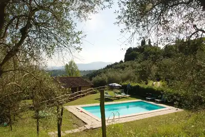 Image de Merveilleuse maison de vacances privée avec internet, piscine privée, Tv, patio, près de Lucques