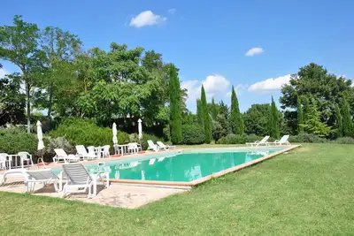 Image de Bel appartement pour 4 personnes avec piscine, Wifi, Tv, animaux admis, vue panoramique et parking