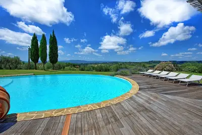 Image de Maison de vacances privée avec climatisation, piscine, bain à remous, Wifi, Tv, patio