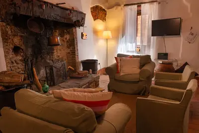 Image de Magnifique maison de vacances privée avec climatisation, Wifi, Tv, patio, parking, près de Arezzo