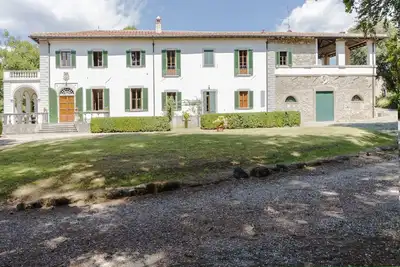 Image de Maison de vacances privée avec Wifi, piscine privée, Tv, terrasse, vue panoramique, parking