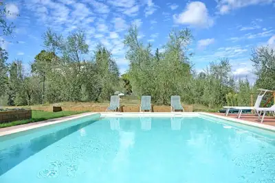 Maison de vacances privée avec climatisation, Wifi, piscine privée, Tv, vue panoramique, parking
