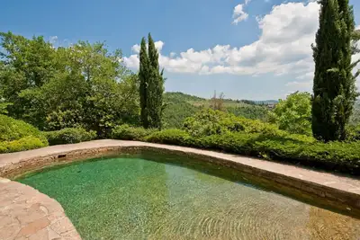 Image de Maison de vacances privée avec climatisation, piscine privée, Wifi, Tv, patio, vue panoramique