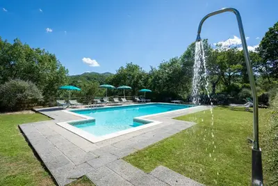 Image de Maison de vacances privée avec piscine privée, Wifi, Tv, patio, vue panoramique, parking